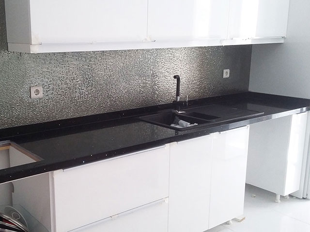 Savana Çimstone Mutfak Tezgah ve Masa Uygulaması